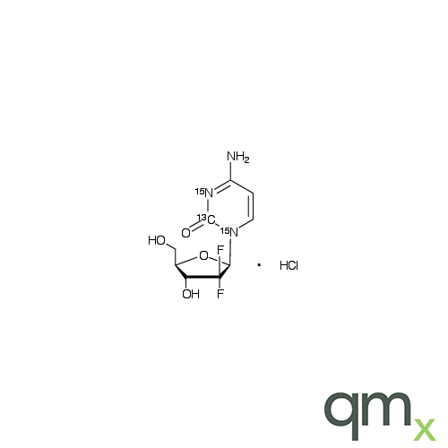 Gemcitabine-13C,15N2 Hydrochloride, neat