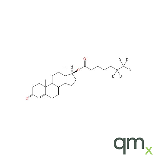 Testosterone Heptanoate-6,6,7,7,7 D5, 10Âµg/ml in Acetonitrile - A2S certified