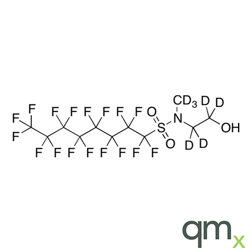 N-(2-Hydroxyethyl)-N-methylperfluorooctanesulfonamide D7, 50Âµg/ml in Methanol:Water - Ehrenstorfer