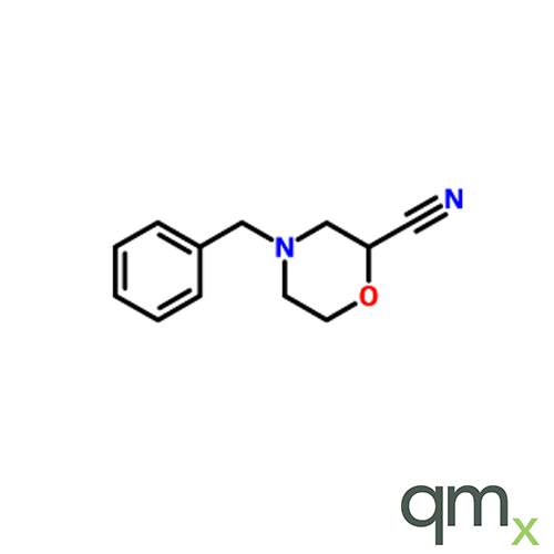 4-Benzyl-2-morpholine carbonitrile, neat