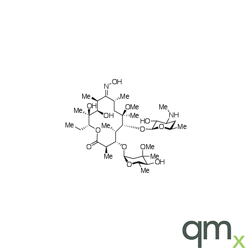 N-Desmethyl-6-O-methylerythromycin (9E)-Oxime, neat