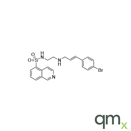 N-[2-(p-Bromocinnamylamino)ethyl]-5-Isoquinoline Sulfonamide, neat