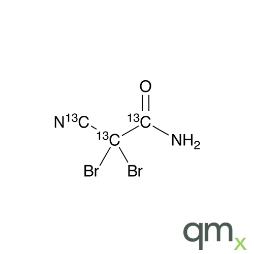 Dibromocyanoacetamide-13C3, neat