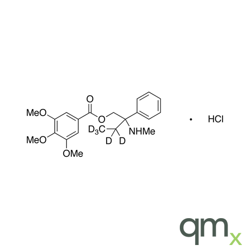 N-Demethyl Trimebutine-d5 Hydrochloride, neat