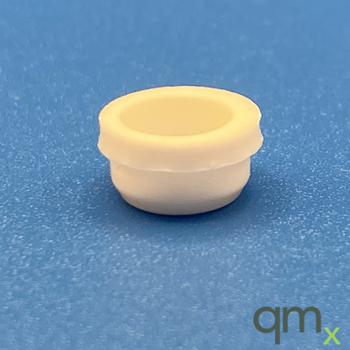 12mm White PTFE/Sil Plug
