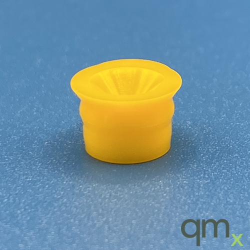 12mm Yellow PE Starburst Conical Snap Plug