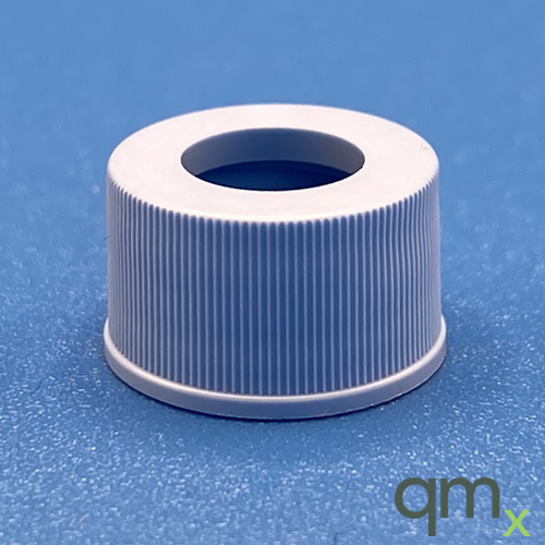 13-425 Blue, Polypropylene Open Hole Cap
