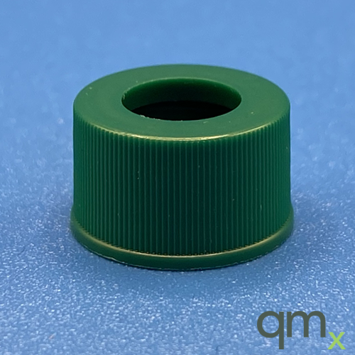 13-425 Green, Polypropylene Open Hole Cap
