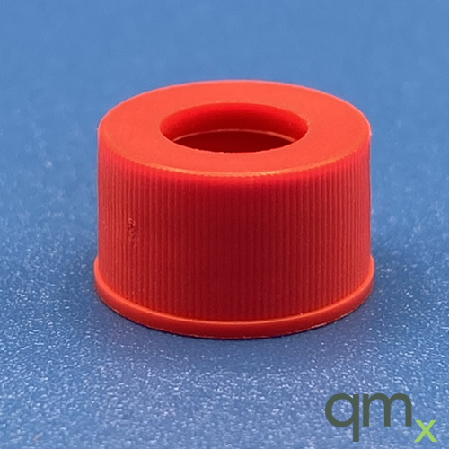 13-425 Red, Polypropylene Open Hole Cap