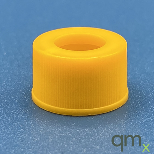 13-425 Yellow, Polypropylene Open Hole Cap