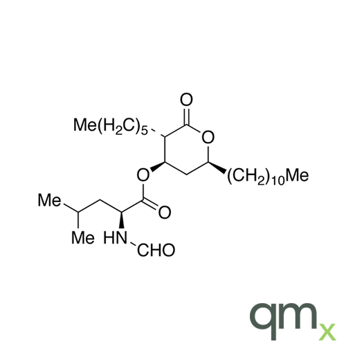 N-Formyl-L-leucine (3S,4R,6S)-3-Hexyltetrahydro-2-oxo-6-undecyl-2H-pyran-4-yl Ester, neat