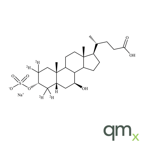 Ursodeocycholic Acid-[d4]-3-Sulfate Sodium Salt