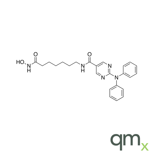 2-(Diphenylamino)-N-[7-(hydroxyamino)-7-oxoheptyl]-5-pyrimidinecarboxamide, neat