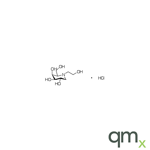 N-(2-Hydroxyethyl)-1-deoxygalactonojirimycin Hydrochloride, neat