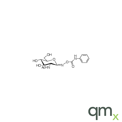 O-(2-Acetamido-2-deoxy-D-glucopyranosylidene)amino N-Phenylcarbamate, neat