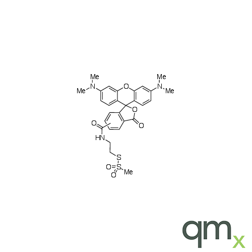 2-((5(6)-Tetramethyl-rhodamine)carboxylamino)ethyl Methanethiosulfonate (90%), neat