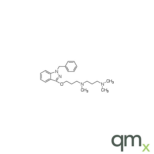 N1-(3-((1-Benzyl-1H-indazol-3-yl)oxy)propyl)-N1,N3,N3-trimethylpropane-1,3-diamine, neat