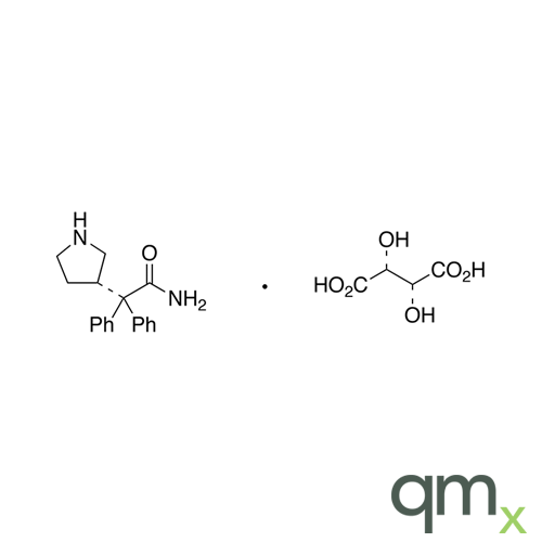 (S)-a,a-Diphenyl-3-pyrrolidineacetamide L-Tartrate, neat