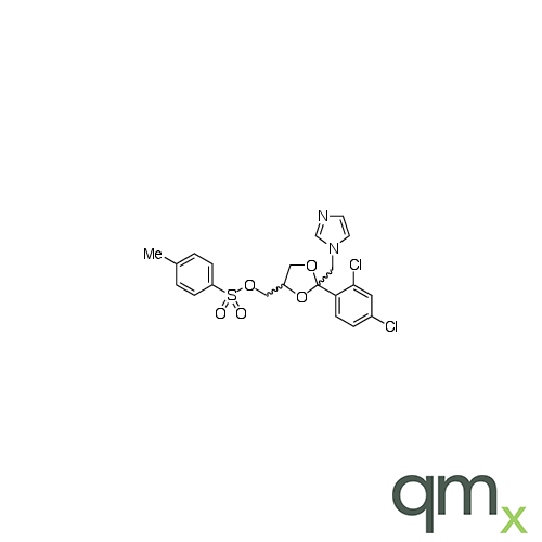 cis-[2-(2,4-Dichlorophenyl)-2-(1H-imidazol-1-ylmethyl)-1,3-dioxolan-4-yl]methyl p-Tolylsulfonate, neat