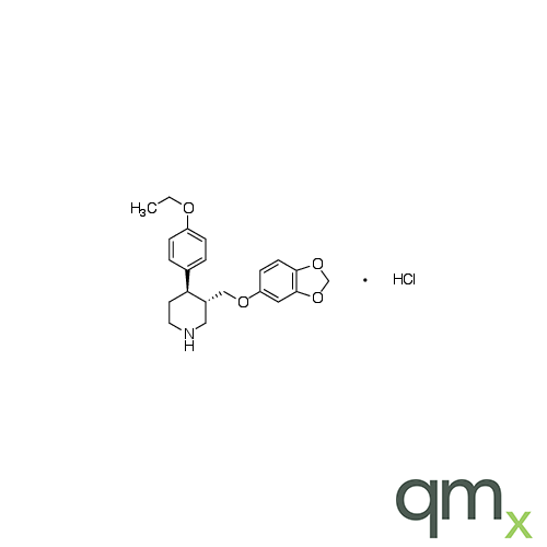 rac-trans-4-Defluoro-4-ethoxy Paroxetine Hydrochloride, neat