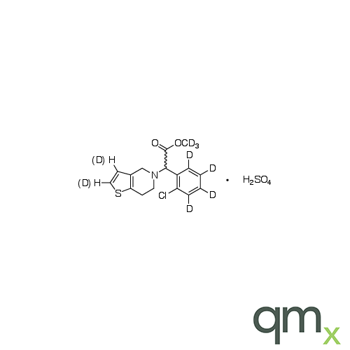 rac Clopidogrel-d8 Hydrogen Sulfate (Major), neat