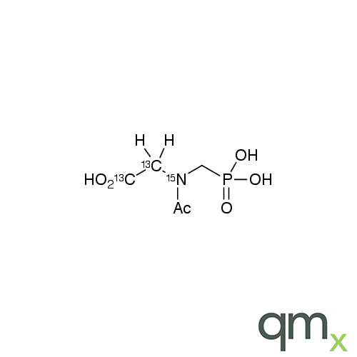 N-Acetyl Glyphosate-13C2,15N, neat