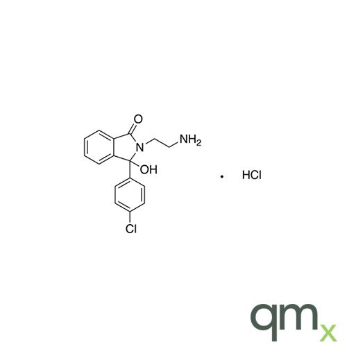 2-(2-Aminoethyl)-3-(4-chlorophenyl)-3-hydroxyphthalimidine Hydrochloride (Mazindol Metabolite), neat