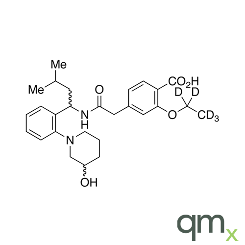 3â€™-Hydroxy Repaglinide-d5(Mixture of Diastereomers), neat