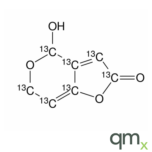 Patuline-13C7, 25µg/ml in Acetonitrile - A2S certified