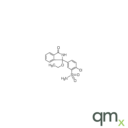 2-Chloro-5-(1-ethoxy-3-oxoisoindolin-1-yl)benzenesulfonamide, neat