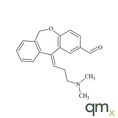 Olopatadine Carbaldehyde (as HCl salt); (Z)-11-(3-(Dimethylamino)propylidene)-6,11-dihydrodibenzo[b,e]oxepine-2-carbaldehyde Hydrochloride