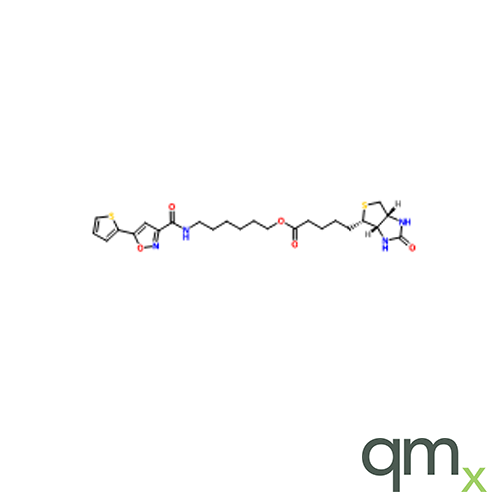 Biotinylated isoxazole, neat