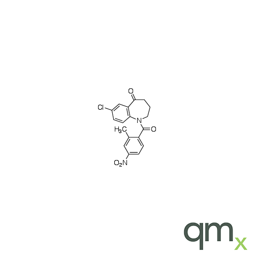 7-Chloro-1,2,3,4-tetrahydro-1-(2-methyl-4-nitrobenzoyl)-5H-1-benzazepin-5-one, neat
