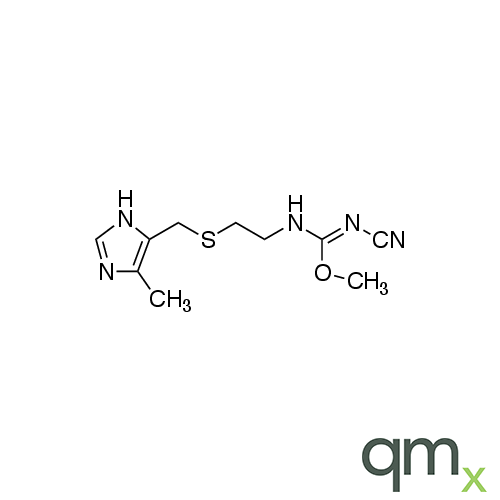 N-?Cyano-?N'-?[2-?[[(5-?methyl-?1H-?imidazol-?4-?yl)?methyl]?thio]?ethyl]?-carbamimidic Acid Methyl Ester, neat