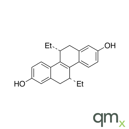 cis-5,11-Diethyl-5,6,11,12-tetrahydro-2,8-chrysenediol, neat