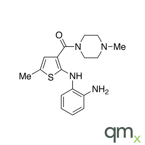 1-[[2-[(2-Aminophenyl)amino]-5-methyl-3-thienyl]carbonyl]-4-methyl-piperazine, neat