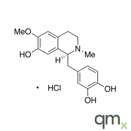 (S)-3â€™-Hydroxy-N-methylcoclaurine Hydrochloride (~75% ee), neat