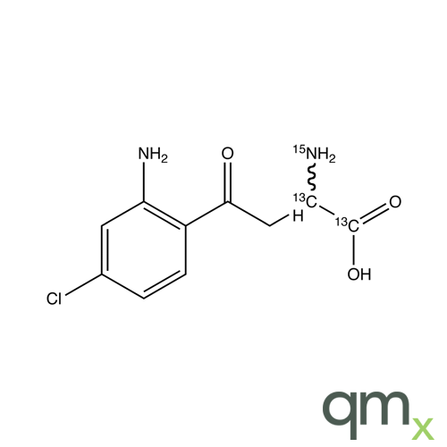 4-Chloro Kynurenine-13C2,15N, neat
