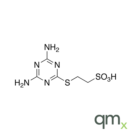 2-(4,6-Diamino-1,3,5-triazin-2-yl)sulfanylethanesulfonic Acid, neat
