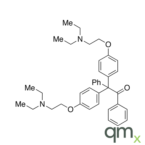 2,2-Bis[4-[2-(diethylamino)ethoxy]phenyl]-1,2-diphenylethanone Dihydrochloride, neat