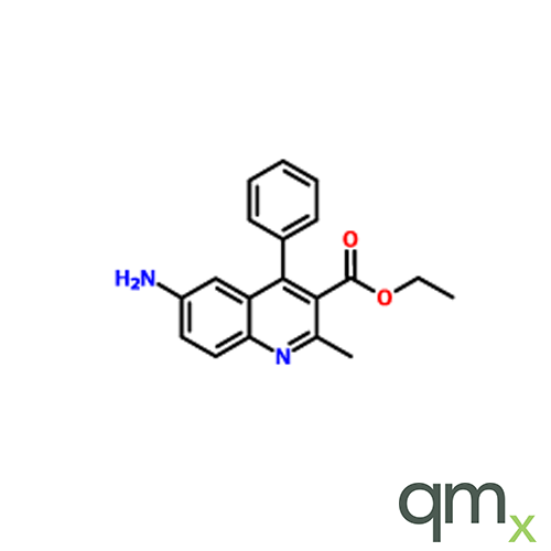 Ethyl 6-amino-2-methyl-4-phenylquinoline-3-carboxylate, neat