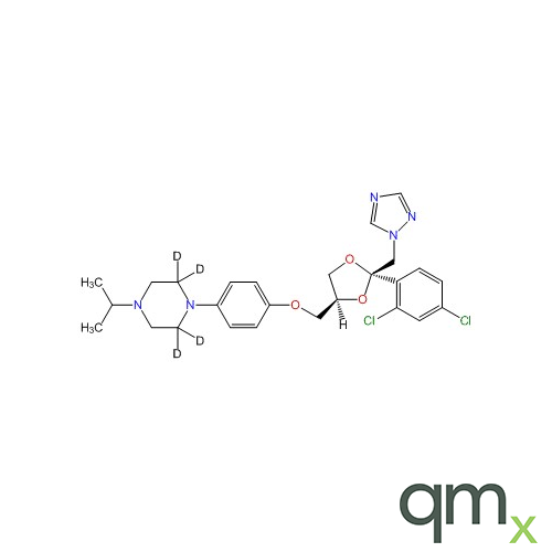 (Â±)-Terconazole-d4 (piperazine-2,2,6,6-d4) (cis-isomers), neat