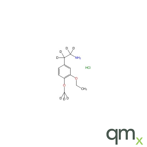 2-(3-Ethoxy-4-methoxy-d3-phenyl)ethyl-1,1,2,2-d4-amine HCl, neat