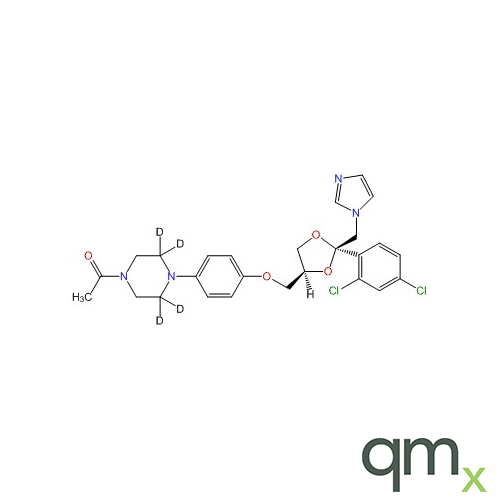 (Â±)-Ketoconazole-d4 (piperazine-3,3,5,5-d4) (cis-isomers), neat