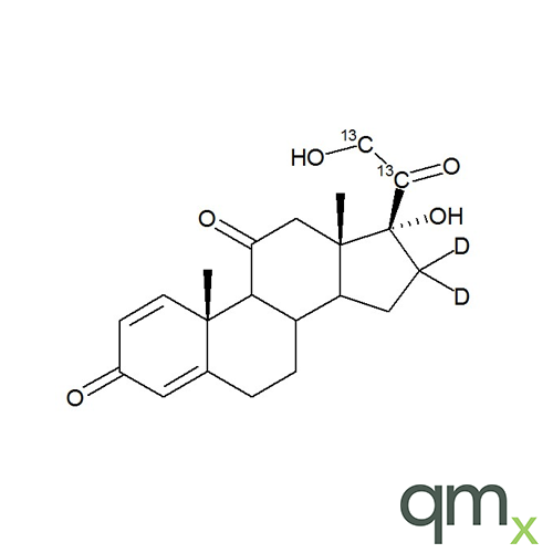 Prednisone-[13C2,d2]