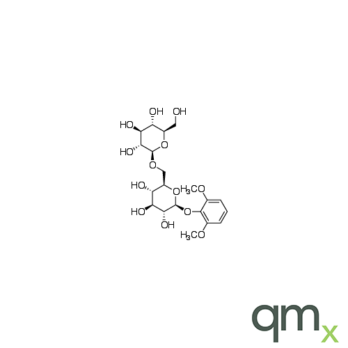 2,6-Dimethoxyphenyl-6-O- ÃŸ-D-glucopyranosyl ÃŸ-D-Glucopyranoside, neat
