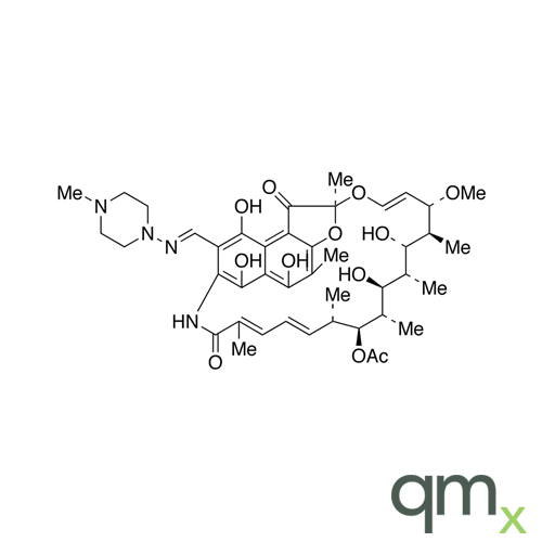 25-Deacetyl-21-acetyl Rifampicin, neat