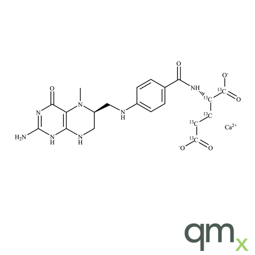 5-Methyltetrahydrofolic acid-[glutamic acid-13C5] Calcium Salt, neat