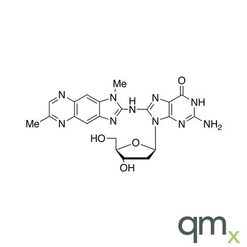 N2-(Deoxyguanosin-8-yl)-2-amino-3,8-dimethylimidazo[4,5-f]quinoxaline, neat