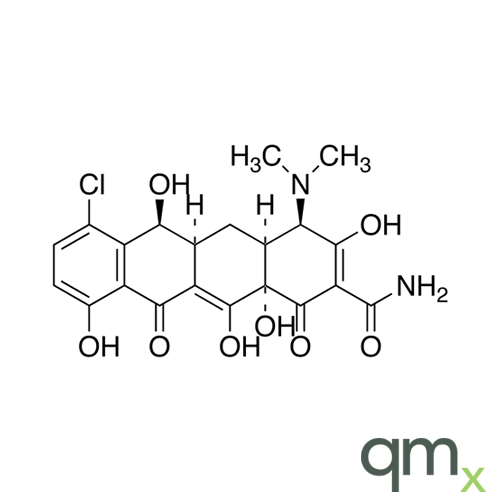 4-epi-Demeclocycline (~90%), neat